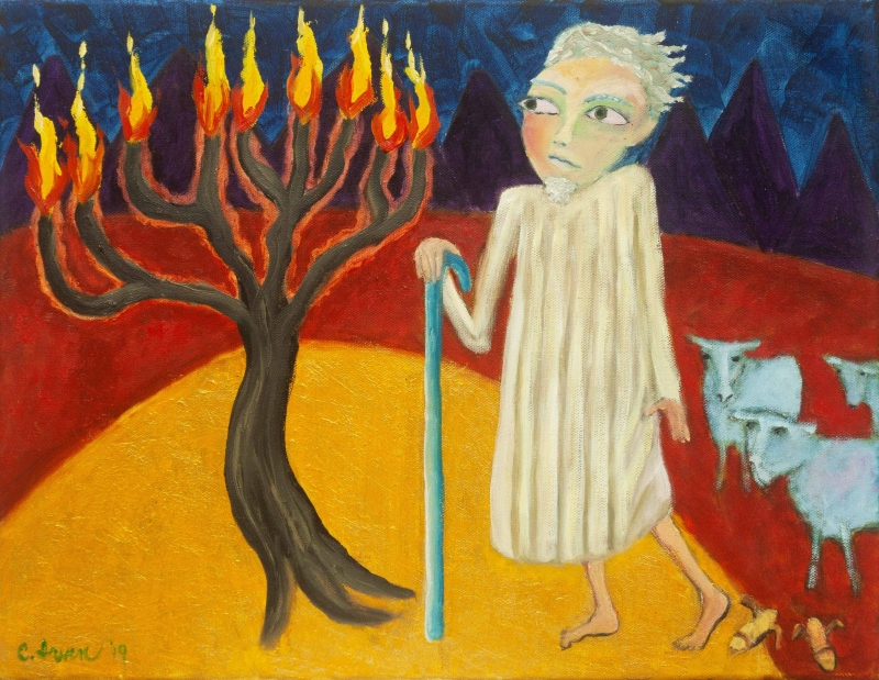 Burning Bush by artist Craig Irvin